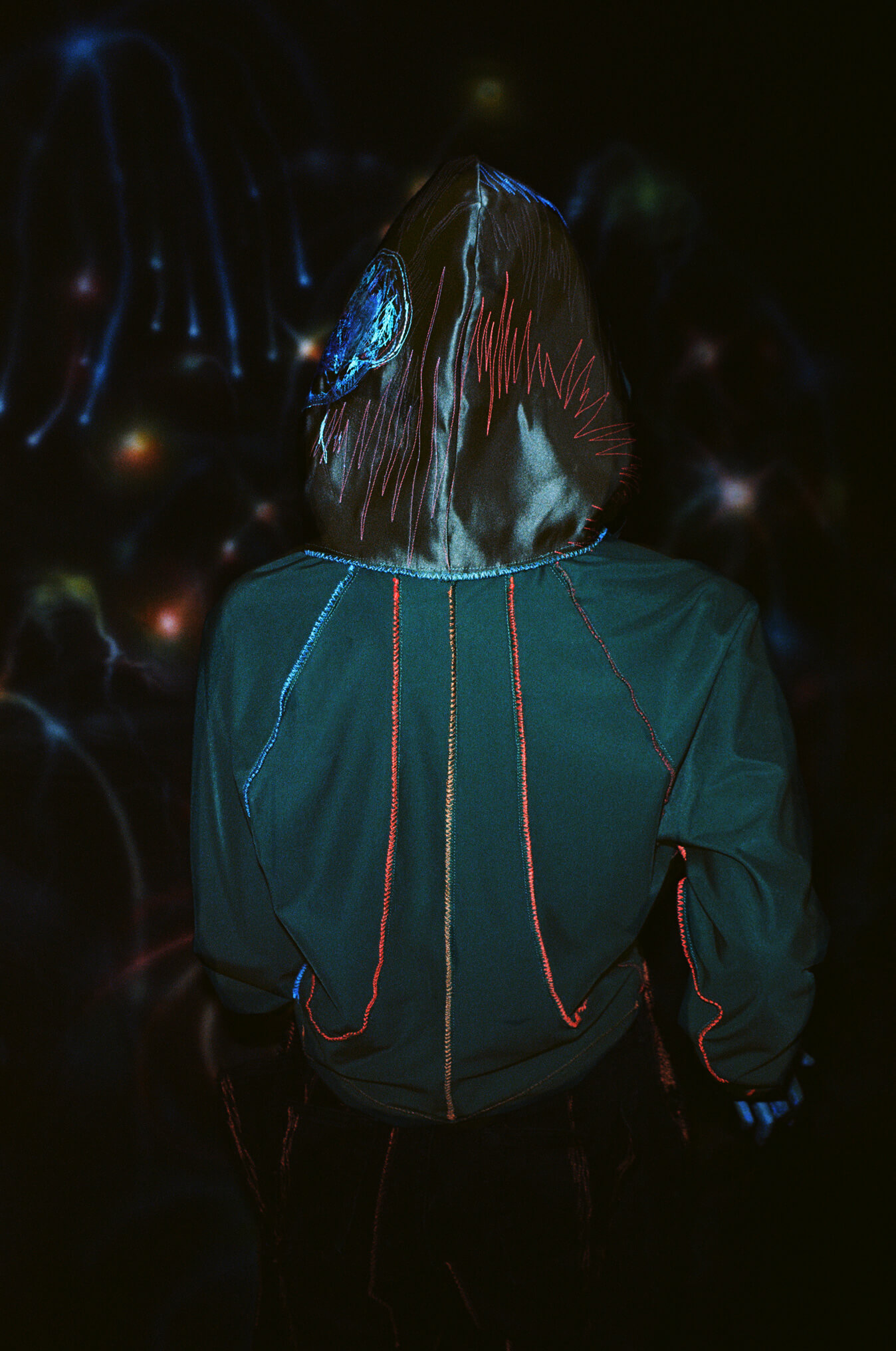 1brain 2Embroidery 3Robinsparkes 4blue person 5Magic  6Painted clothing 7painting 8art 9clock 10time 11 11:11