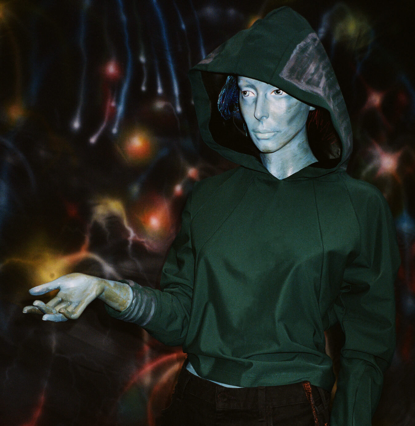 1brain 2Embroidery 3Robinsparkes 4blue person 5Magic  6Painted clothing 7painting 8art 9clock 10time 11 11:11