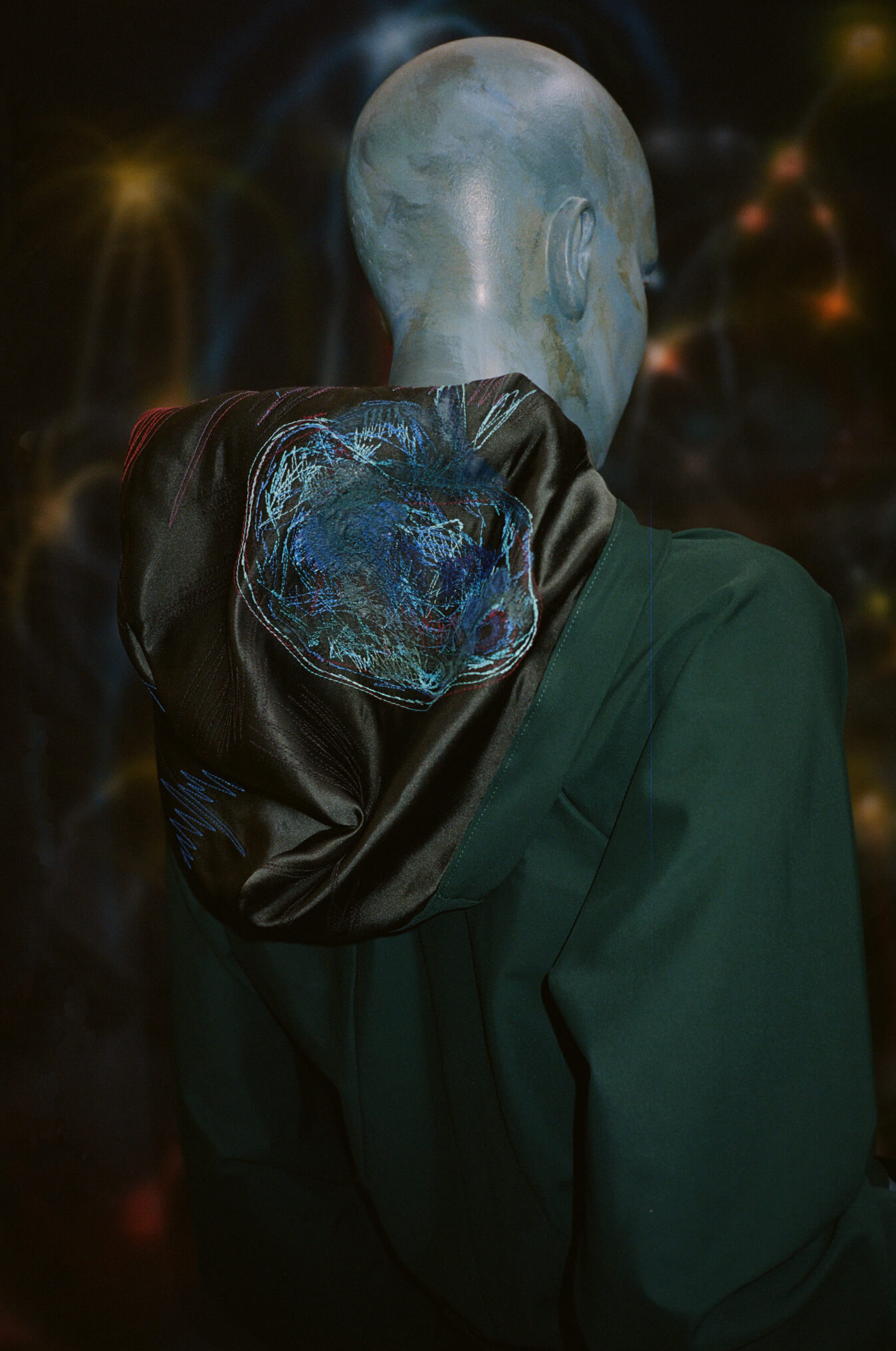 1brain 2Embroidery 3Robinsparkes 4blue person 5Magic  6Painted clothing 7painting 8art 9clock 10time 11 11:11