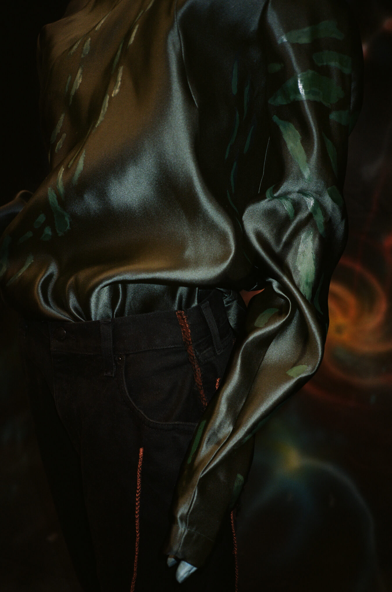 1fish 2swimming 3Robinsparkes 4blue person 5Magic  6Painted clothing 7painting 8art 9clock 10time 11 11:11