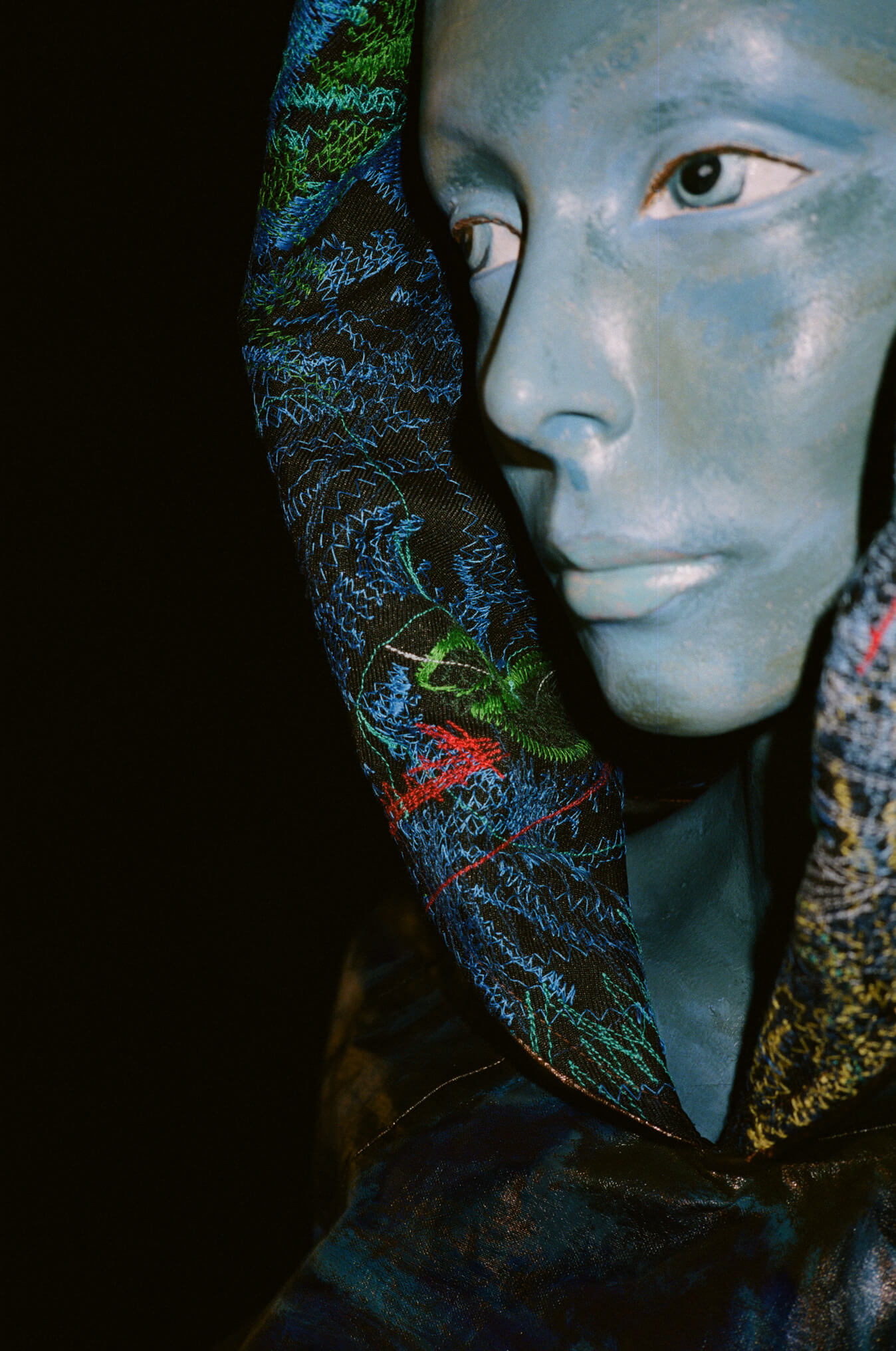 1aorta 2Embroidery 3Robinsparkes 4blue person 5Magic  6Painted clothing 7painting 8art 9clock 10time 11 11:11