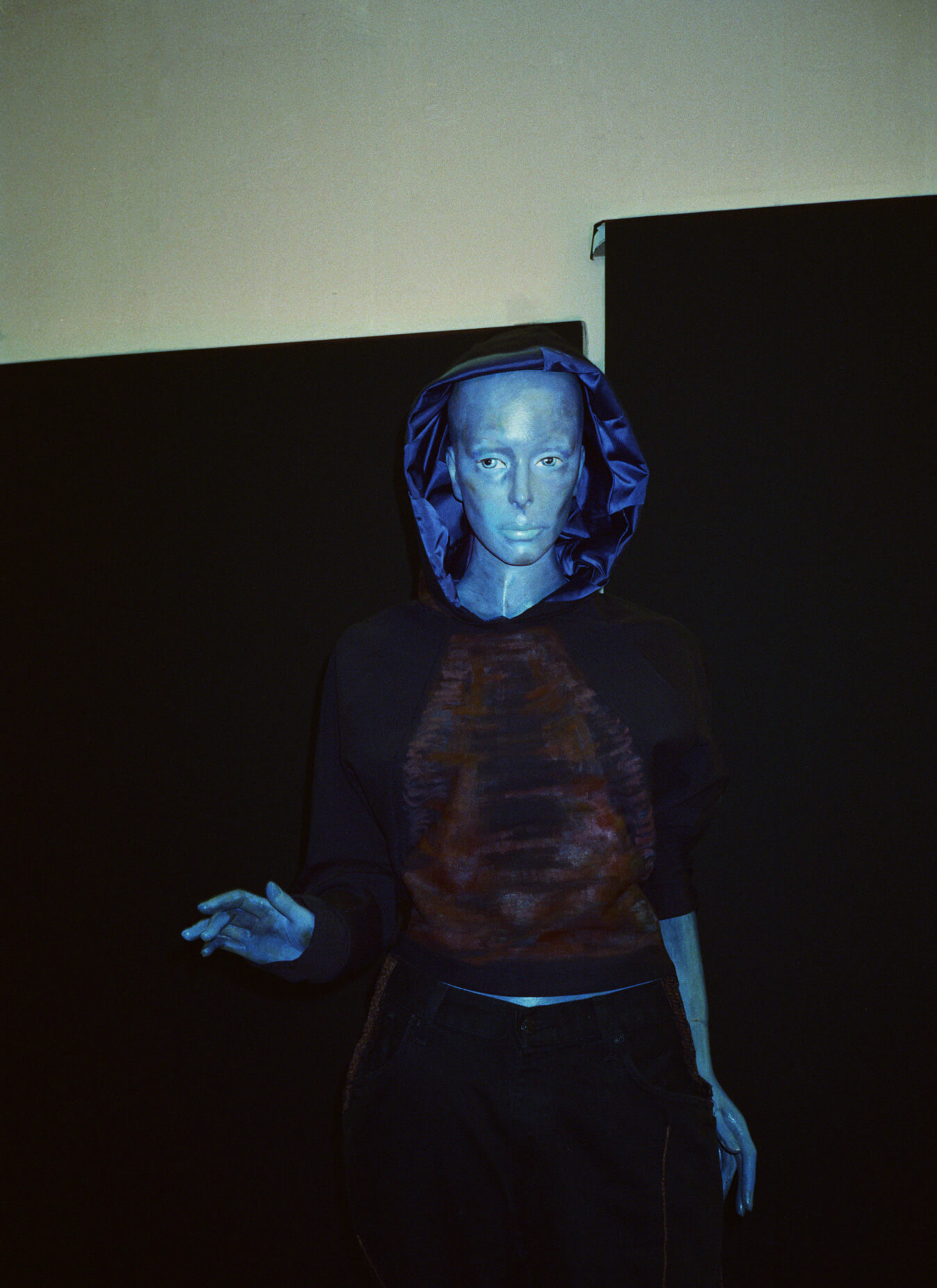 1sunsett 2orange 3Robinsparkes 4blue person 5Magic  6Painted clothing 7painting 8art 9clock 10time 11 11:11