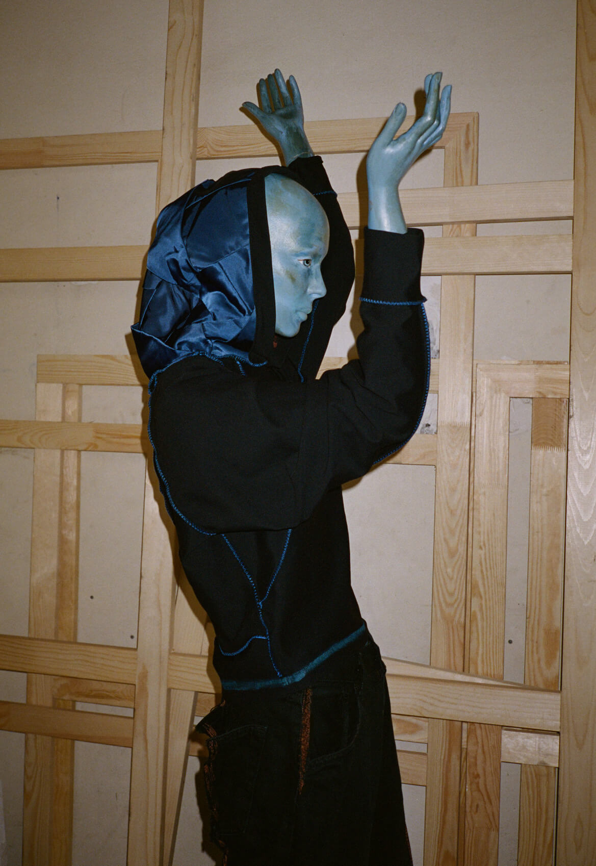 1sunsett 2orange 3Robinsparkes 4blue person 5Magic  6Painted clothing 7painting 8art 9clock 10time 11 11:11