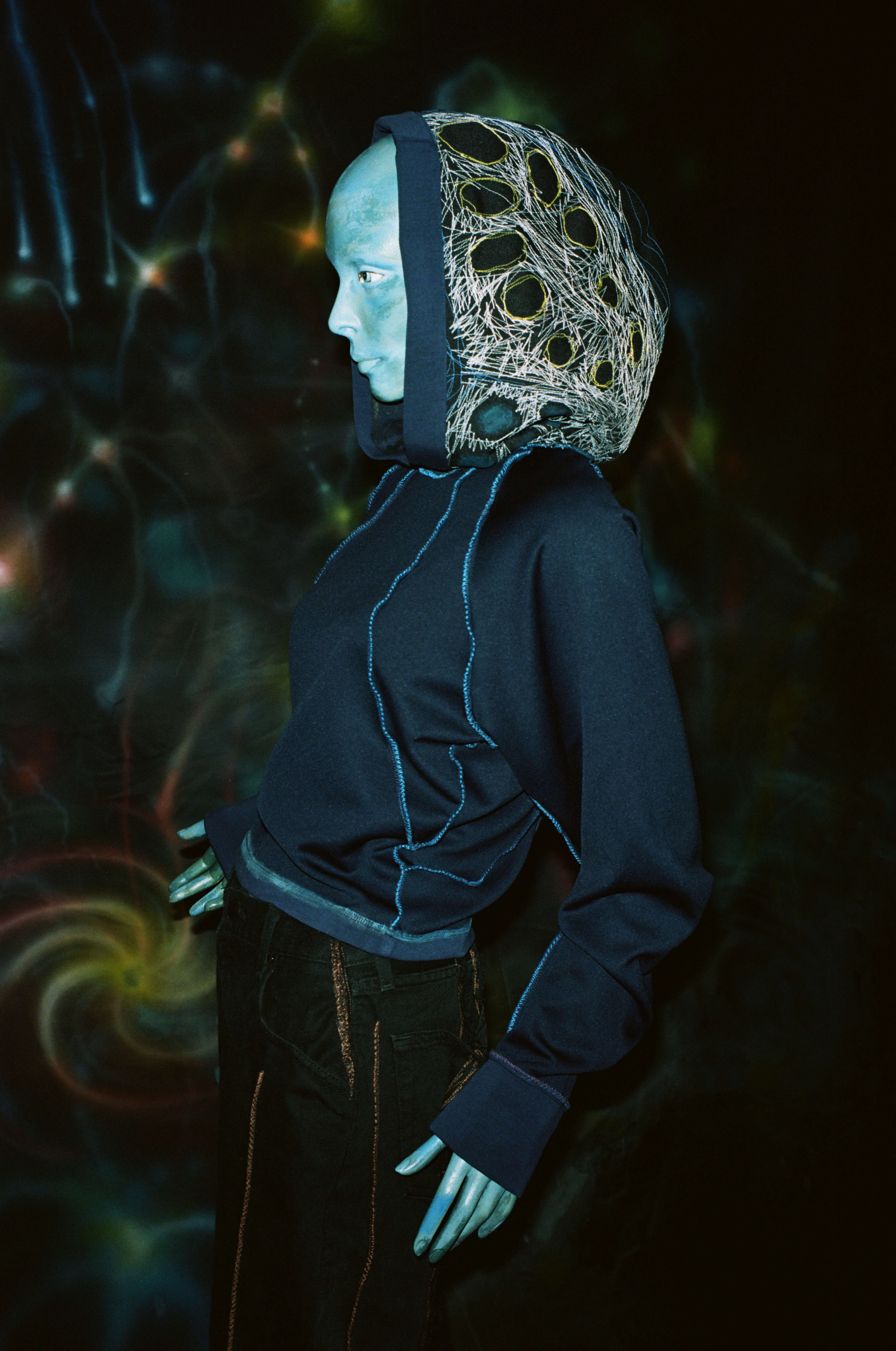 1Butterfly 2Embroidery 3Robinsparkes 4blue person 5Magic  6Painted clothing 7painting 8art 9clock 10time 11 11:11